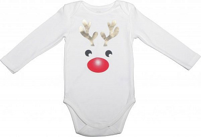 Боди Фламинго ясельные р.62 молочный 494-1006 