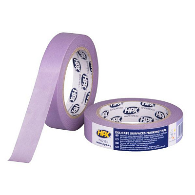 Стрічка малярна HPX для делікатних поверхонь 50 м PW2550