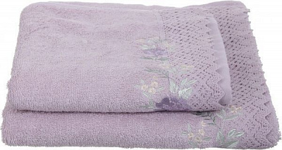 Набір рушників Amora світло-лавандовий Karna