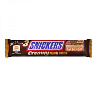 Батончик Snickers Creamy арахисовое масло 54 г 
