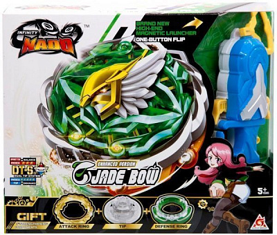 Дзиґа Auldey Infinity Nado V Advanced Jade Bow Нефритовий Лук YW634403