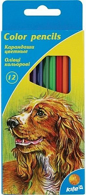Карандаши цветные K15-051K, 12 шт. KITE