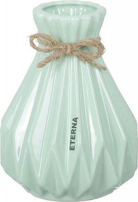 Ваза керамическая зеленая Алхимия MC 2801-16,5 Eterna