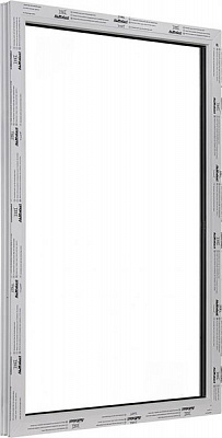 Окно глухое ALMplast 60 600x1000 мм без открывания
