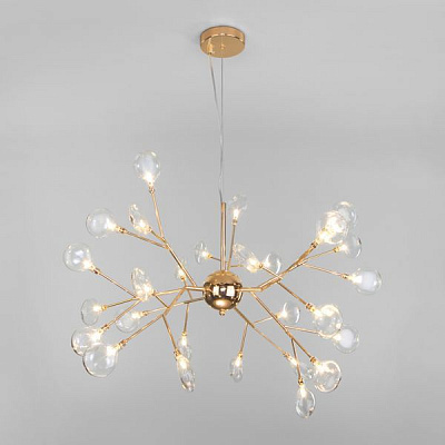 Люстра підвісна Strotskis Lamella 564 27x3 Вт G4 золото