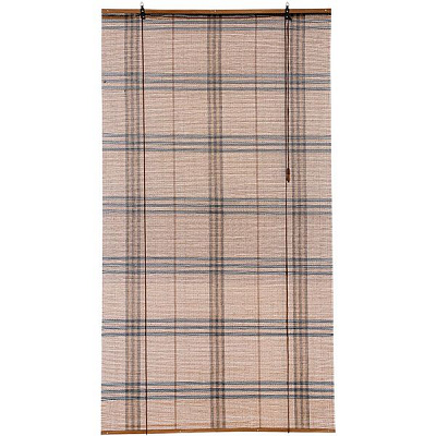 Ролета бамбуковая Bella Vita 80x160 см Шотландка
