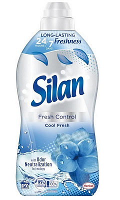 Кондиционер-ополаскиватель Silan Fresh Control Прохладная свежесть 1,1 л