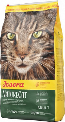 Корм сухой для котов Josera NatureCat 10 кг