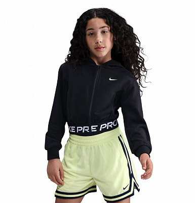 Джемпер Nike G NP DF FZ FLC HDY HQ9312-011 р.S черный