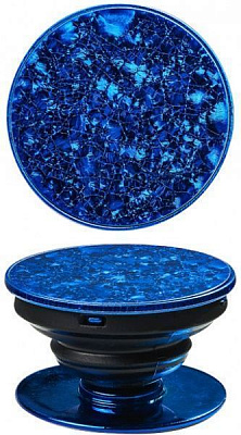 Тримач для телефона Pop 019 Luxe Cube синій