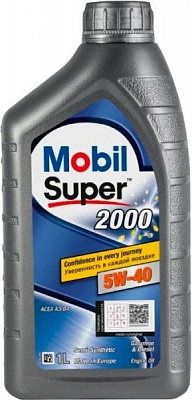 Моторне мастило Mobil SUPER 2000 X3 5W-40 1 л