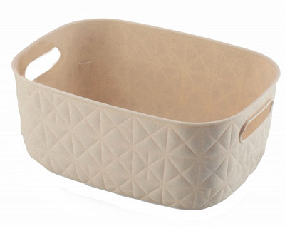 Кошик для зберігання Curver 258721 кремовий Softex S 4 л 111x264x194 мм