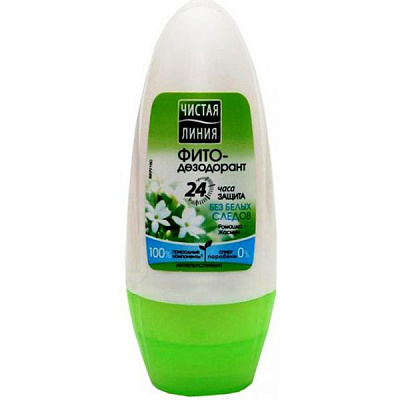 Дезодорант кульковий Чиста Лінія Захист без білих слідів 50 мл