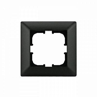 Рамка одноместная Exen ODAK универсальная черный 210-140000-101