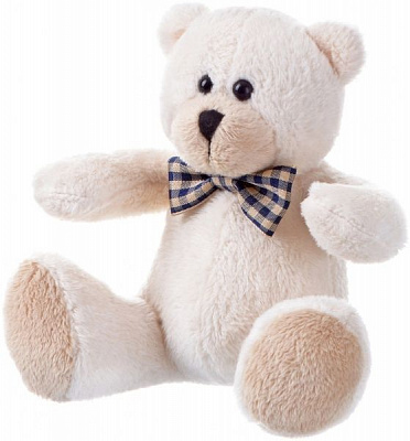 Мягкая игрушка Same Toy Медвежонок белый 13 см THT673