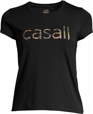 Футболка Casall Heritage Logo Tee 19170-901 40 черный