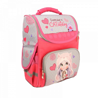 Рюкзак каркасный Lider Девочка-котик