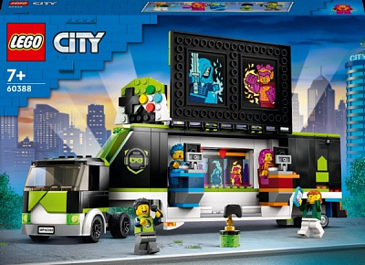 Конструктор LEGO City Геймерский грузовик для турнира 60388