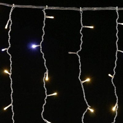 Электрогирлянда-штора внешняя встроенный светодиод (LED) 170 ламп 2м белая