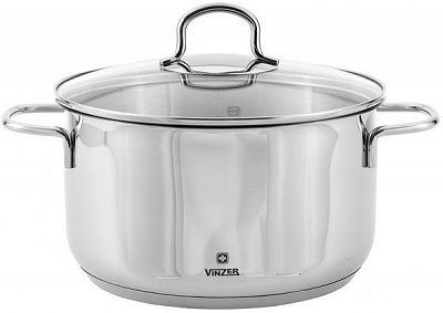 Кастрюля с крышкой 1.5 л Techno Series 89080 Vinzer