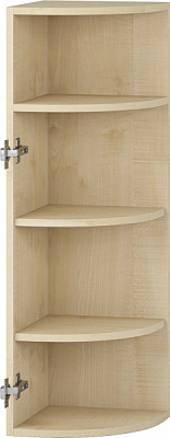 Шафа верхня кутова радіусна 300x927x300 мм