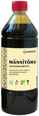 Масло Eskaro дегтярное Mannitorv мат 1 л