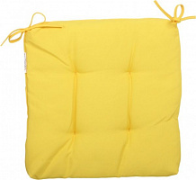 Подушка на стілець Веселка 40х40 жовта