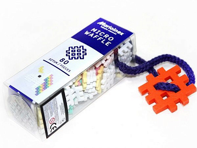 Конструктор Marioinex Miсro Waffle Unicorn 80 деталей 438997