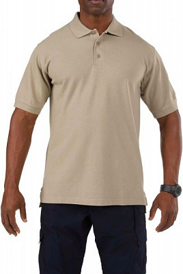 Футболка поло 5.11 Tactical Professional Polo - Short Sleeve р. M silver tan 41060