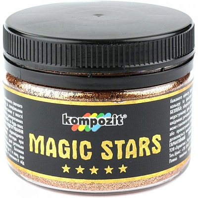 Глітер MAGIC STARS Kompozit бронзовий