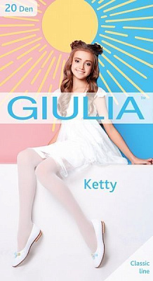 Колготки дитячі Giulia KETTY 20 р.116-122 bianco