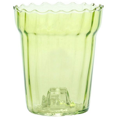 Горщик для орхідей Надінкерамікс 13х15 1 л салатовий