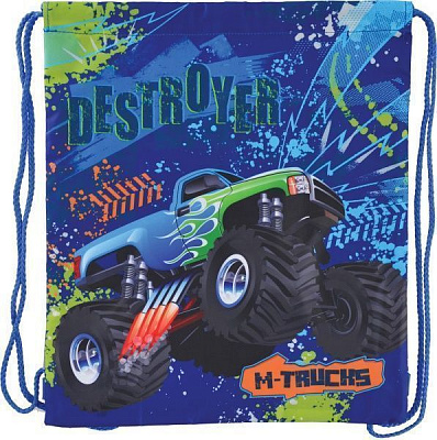 Сумка-мішок YES SB-10 M-Trucks синій (556263)
