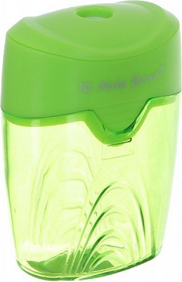 Чинка з прозорим контейнером зелена Nota Bene