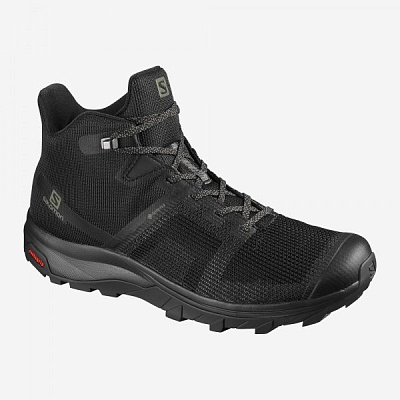 Ботинки Salomon OUTline Prism mid GTX L41120000 р. UK 9 черный