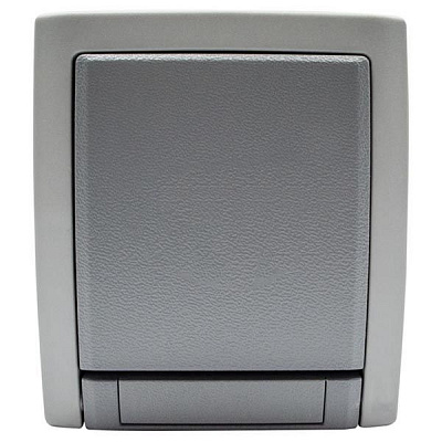 Выключатель одинарный Viko Pacific IP45 серый