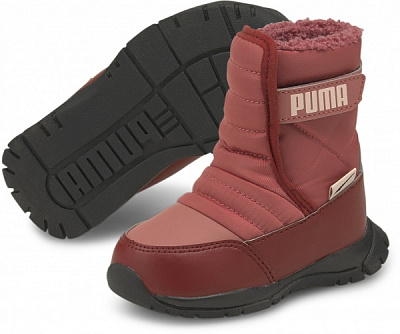 Сапоги Puma Nieve Boot WTR AC Inf 38074604 р.UK 8 бордовый