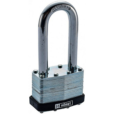 Замок навісний Horst HR-LSL-50E відкритий (амбарний)