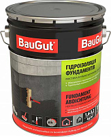 Мастика бітумно-каучукова BauGut гідроізоляція фундаментів 10 кг