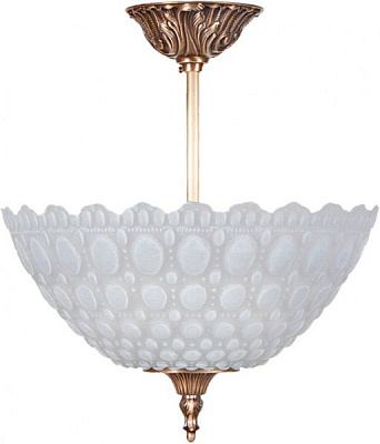 Люстра подвесная Фабрика Світла Легенда Львова 3x60 Вт E27 латунь НСБ 51-3х60-035 