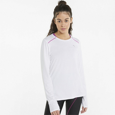 Футболка Puma RUN Cloudspun MARATHON LS 52137602 р.M білий