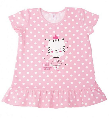 Сукня-туніка Luna Kids р.92/98 рожевий із білим №0024/16196