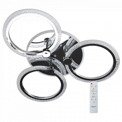 Светильник светодиодный Accento lighting Amelie AP R RC CH 55 Вт хром 2800-6000+RGB К 