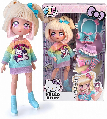 Игровой набор 4SF Manga Dolls серии Hello Kitty Стильная Конфетка-единорог HKTF2000