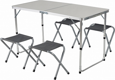 Комплект мебели раскладной Compass Столик и 4 стульчика