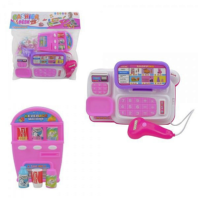 Игровой набор кассовый аппарат с аксессуарами 999-18