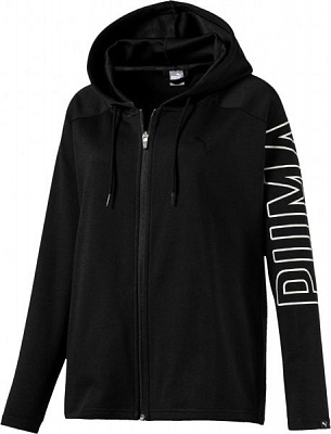 Джемпер Puma FUSION FZ Hoody 85011501 р. XS чорний