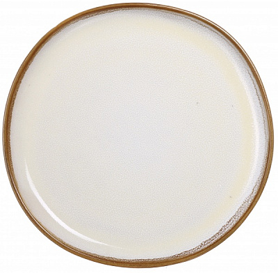 Тарелка обеденная Glaze Rim 20 см 2 сорт Bella Vita