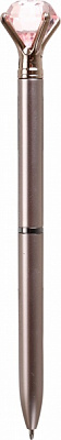 Ручка шариковая Бриллиант розовые золото чернила синие 