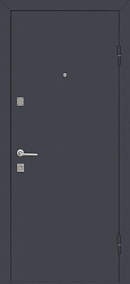 Дверь входная TM Riccardi STREET BIT 06 B графит серый / дуб ash 2050x860 мм правая